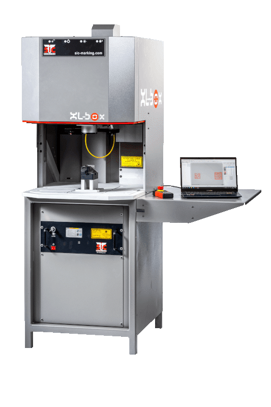 Industrielle Lasergravur grossformatige Teile