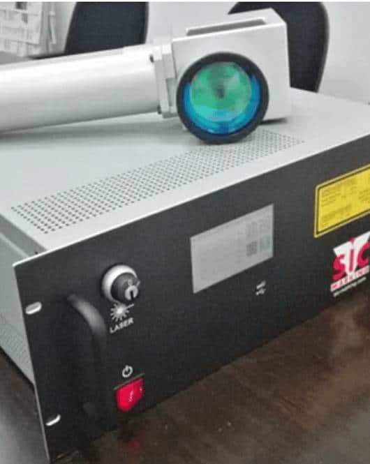 laser machine for wire striping