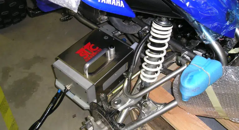 Marking on variable size chassis in hard-to-access areas