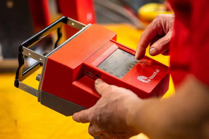 mobile indent marking machine